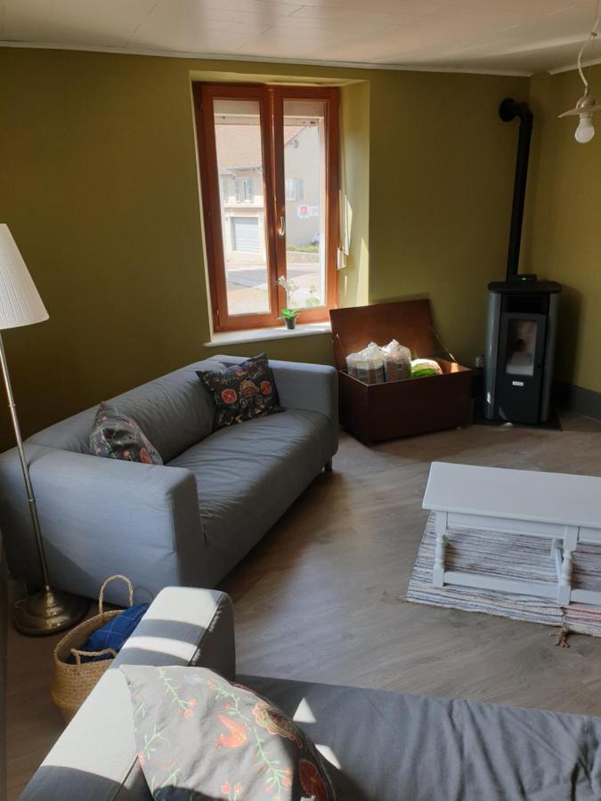Au Pied Du Gazon Apartman Saint-Maurice-sur-Moselle Kültér fotó